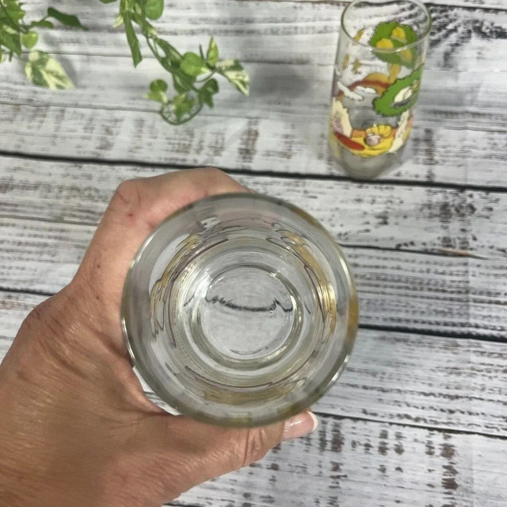 Vintage Peanuts McDonald’s Burger King Camp Snoopy Wizard Fries Glasses Set of 2 - Picture 5 of 11